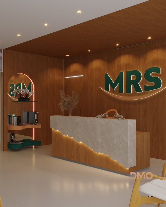 Recepção Moderna da MRS Odontologia